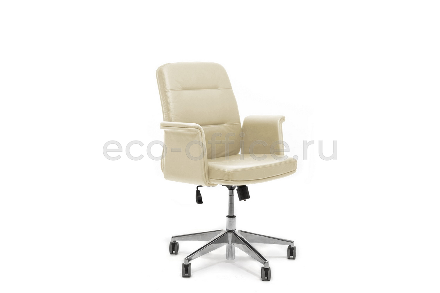Кресло руководителя Profoffice KARL B Бежевая кожа купить в Екатеринбурге