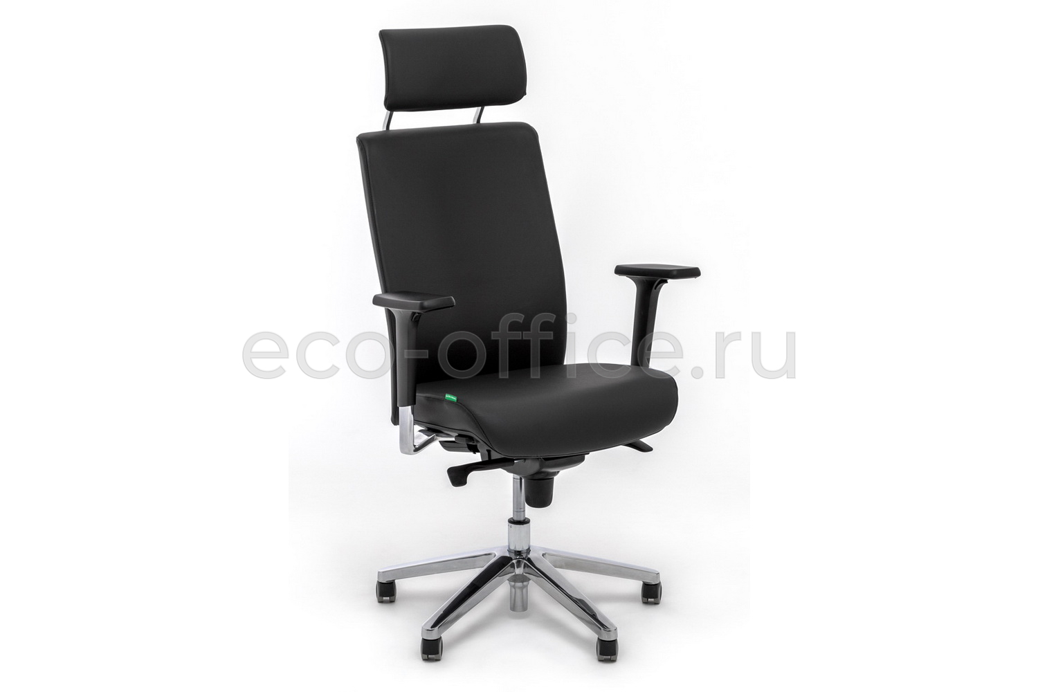 Кресло руководителя Profoffice RONAN S Чёрная кожа купить в Екатеринбурге