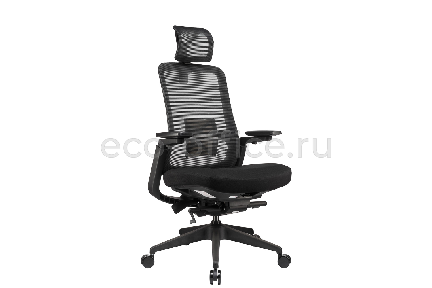 Кресло эргономичное ECO-CHAIR S7 Modern Чёрный купить в Екатеринбурге