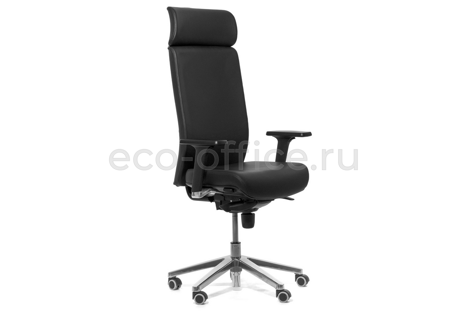 Кресло руководителя Profoffice RONAN W Чёрная кожа купить в Екатеринбурге
