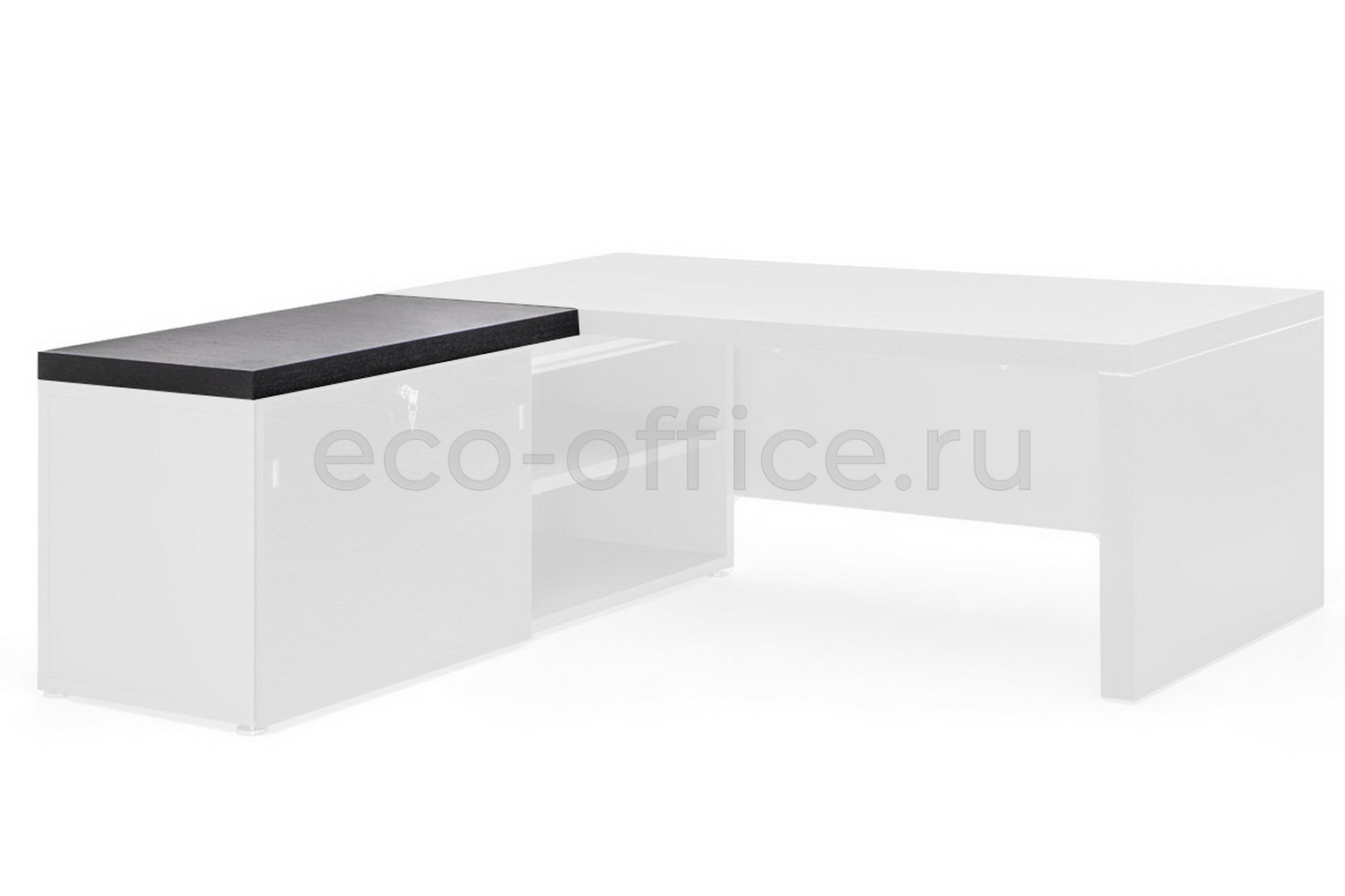 Топ опорной тумбы TITANO PTITP11060008C5 Черное Дерево купить в Екатеринбурге
