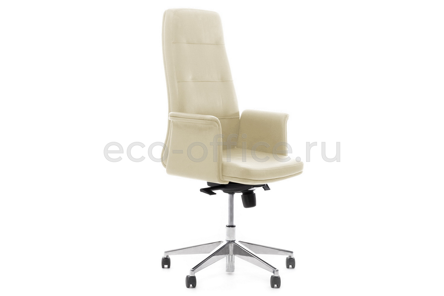 Кресло руководителя Profoffice KARL A Бежевая кожа купить в Екатеринбурге