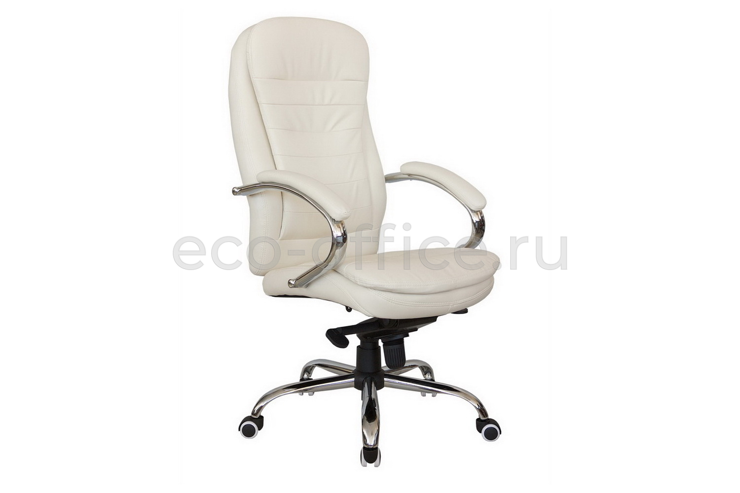 Кресло руководителя RV Chair FAIT 9024 Бежевая экокожа купить в Екатеринбурге