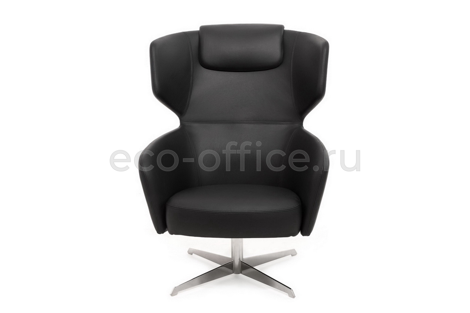 Кресло Profoffice VENTO High R7 Dakota Black Чёрная кожа  стоимость