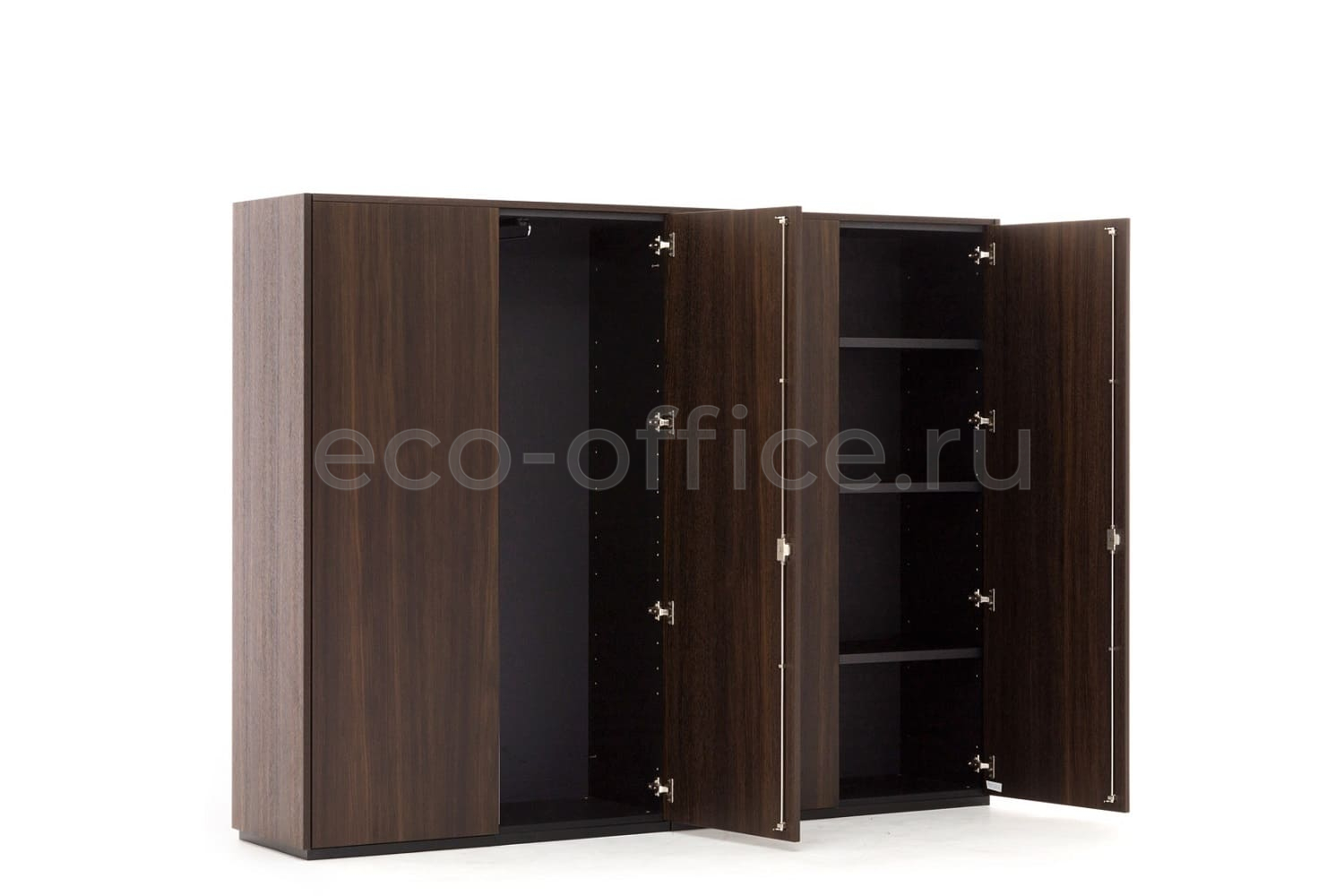 Шкаф для бумаг с гардеробом H.156 COTTO L.204 H.158 Жженый Дуб  купить в Екатеринбурге