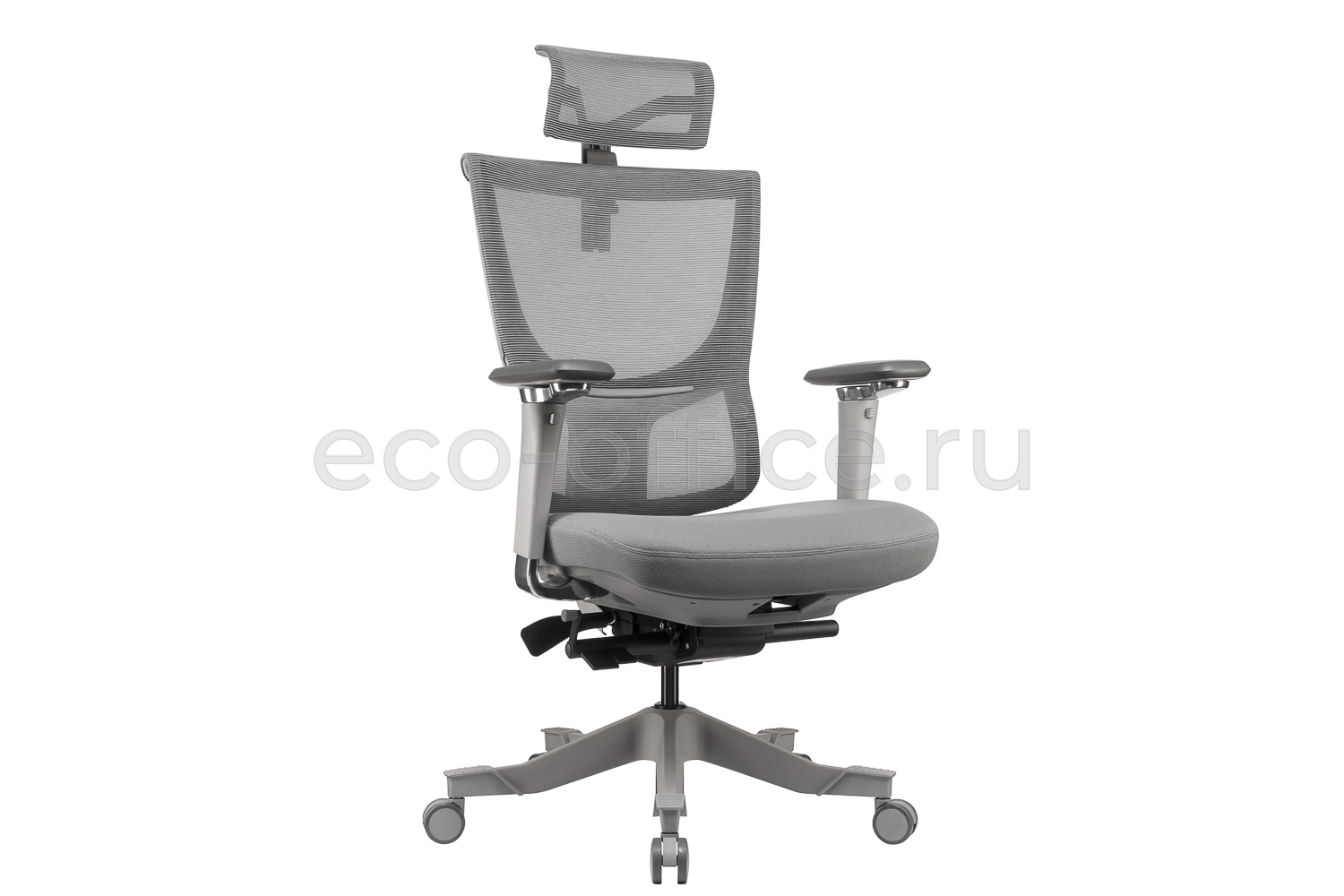 Кресло эргономичное ECO-CHAIR S8 Ergo Grey Серый купить в Екатеринбурге