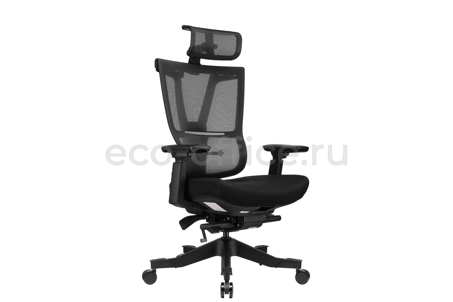 Кресло эргономичное ECO-CHAIR MS Mission Чёрный купить в Екатеринбурге