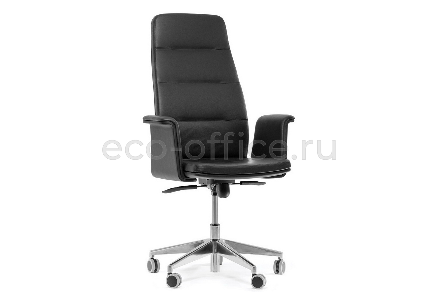 Кресло руководителя Profoffice KARL A Чёрная кожа купить в Екатеринбурге