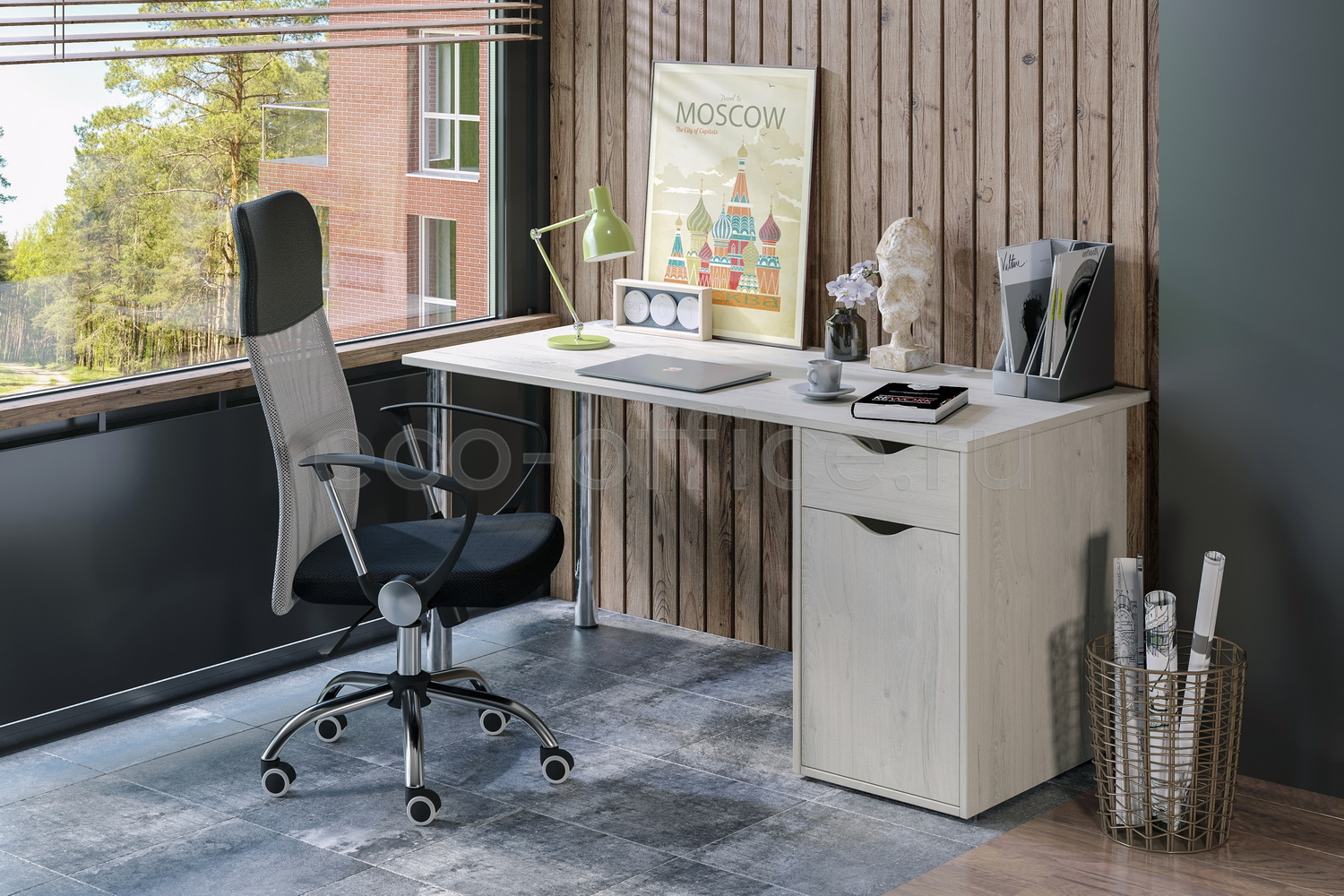 HOME OFFICE Дуб Наварра купить в Екатеринбурге