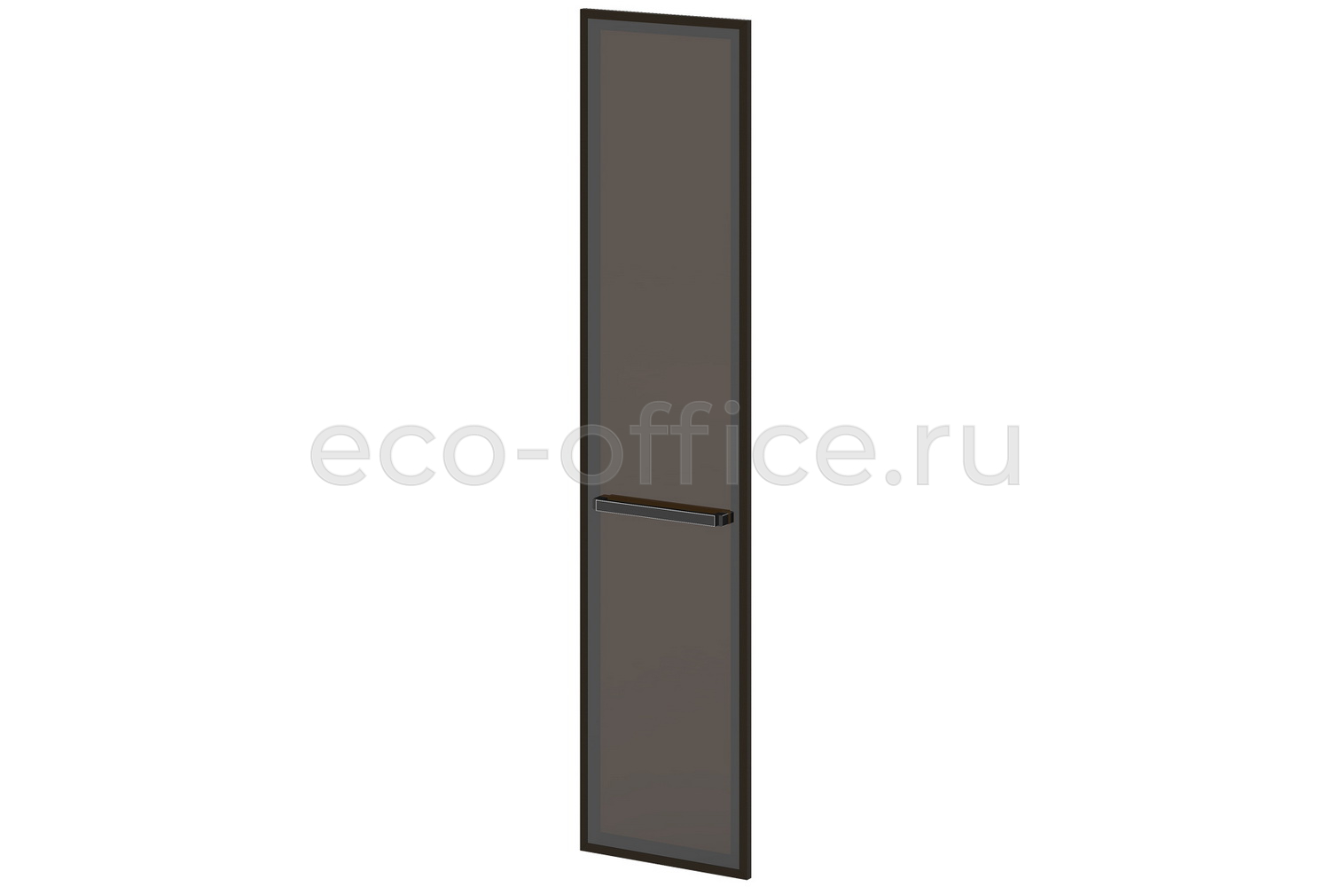 Дверь высокая стеклянная левая GRACE L-037 L Тонированное стекло  стоимость