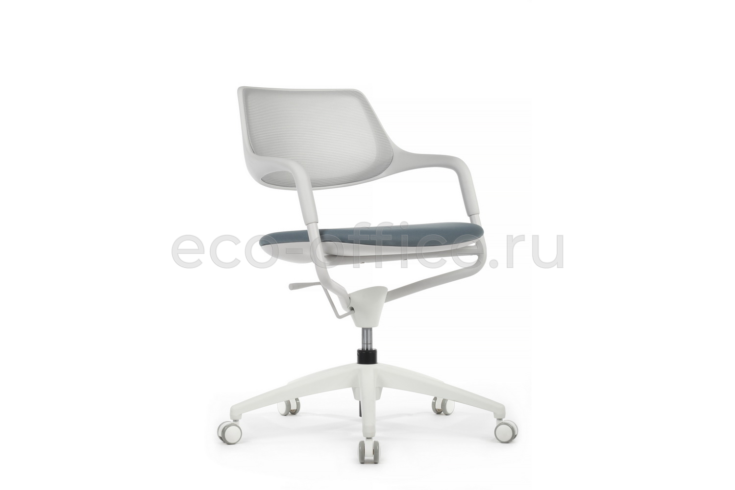 Кресло RV Design SCROLL HY-813D Серая сетка / Серая ткань купить в Екатеринбурге