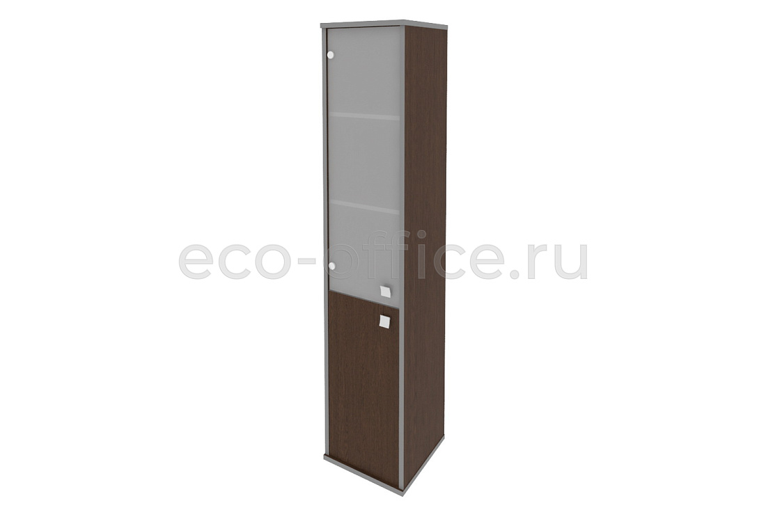 Шкаф высокий узкий левый STYLE Л.СУ-1.2 (L) Венге Цаво купить в Екатеринбурге