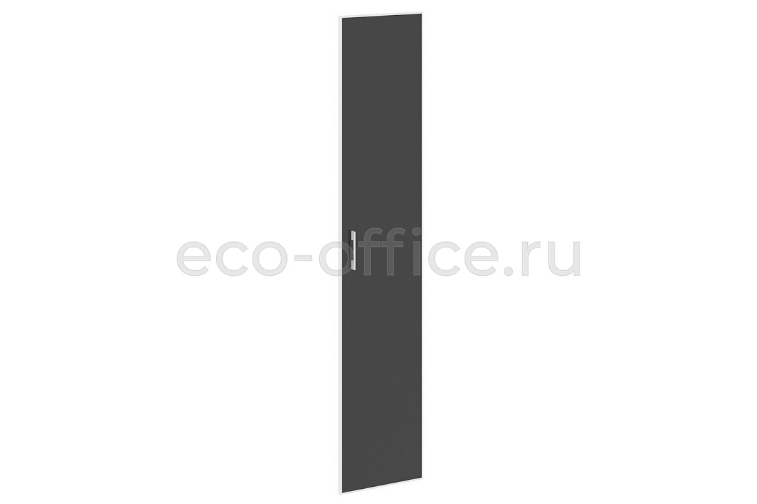 Дверь высокая стеклянная правая YALTA LT.S-1 R (R) black Чёрное стекло купить в Екатеринбурге