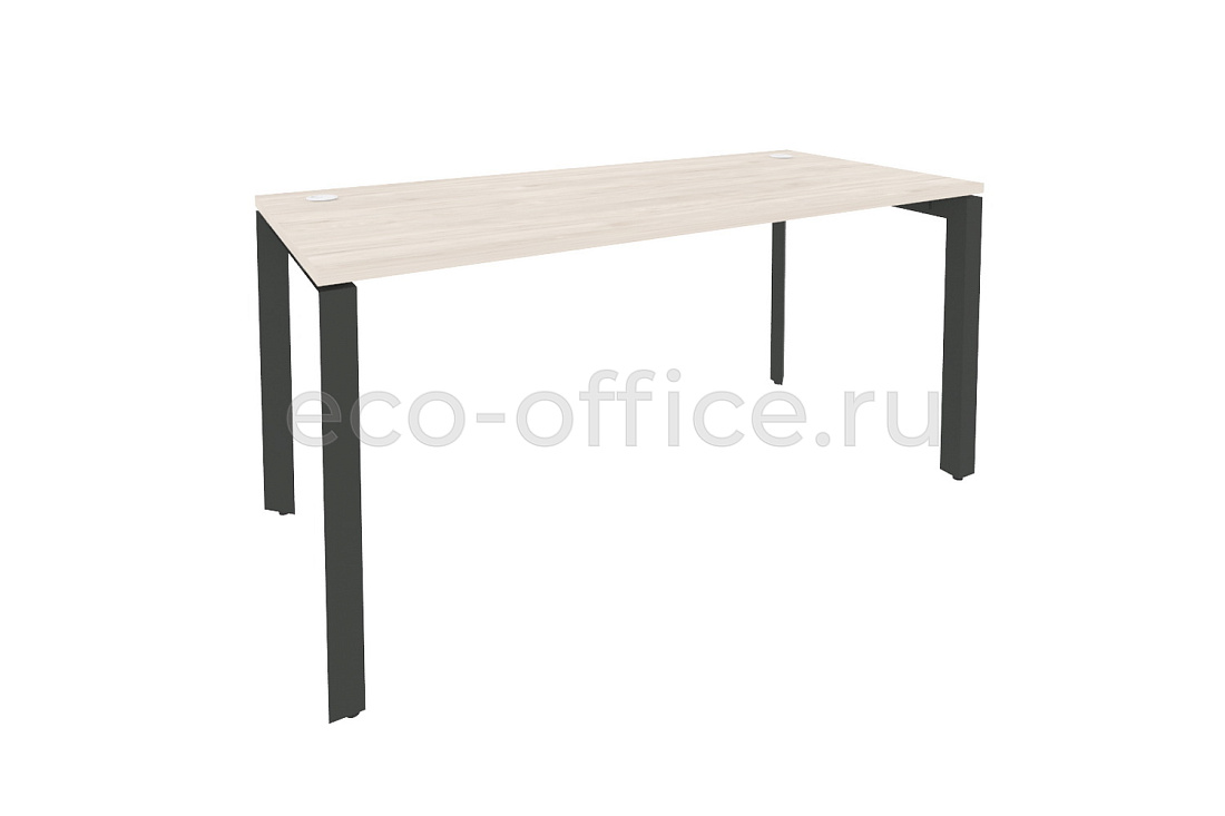 Стол рабочий на П-образном м/к ONIX O.MP-SP-4.7 Денвер Светлый / Антрацит металл купить в Екатеринбурге