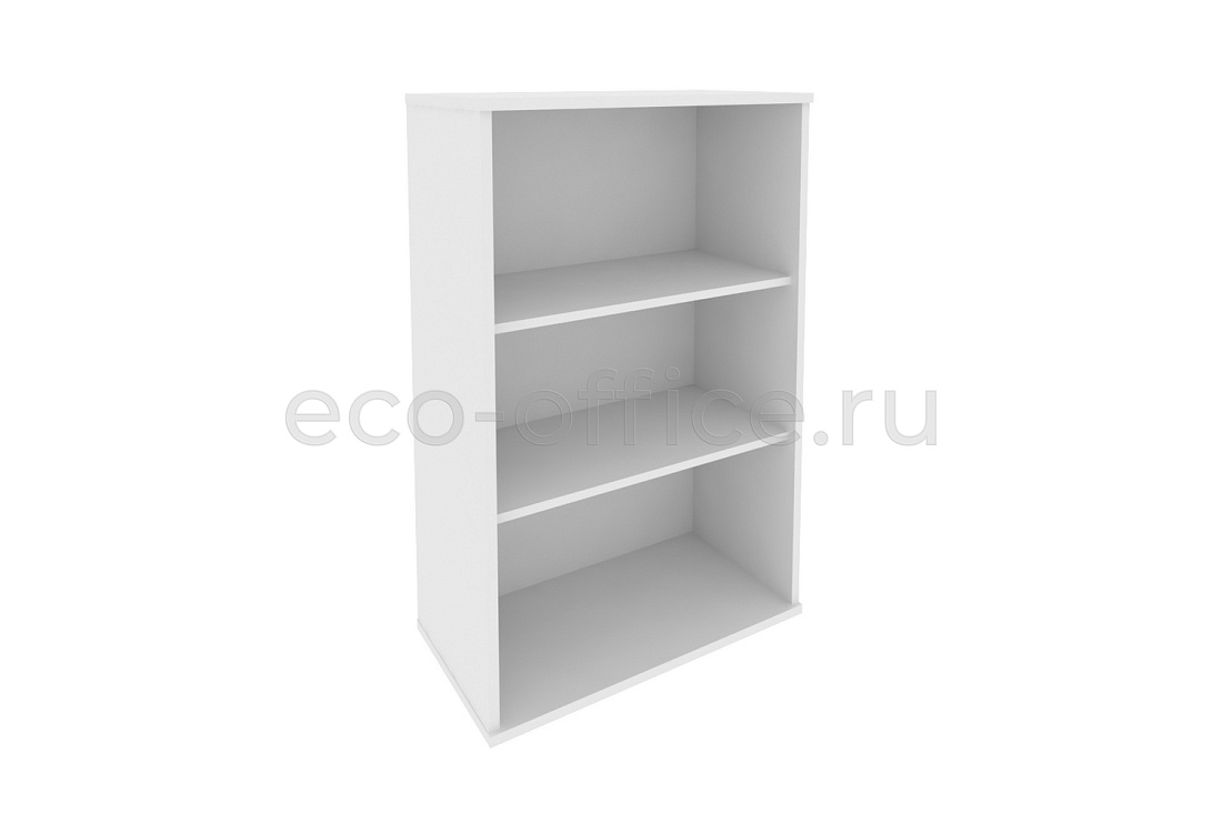 Стеллаж средний широкий STYLE Л.СТ-2 Белый купить в Екатеринбурге
