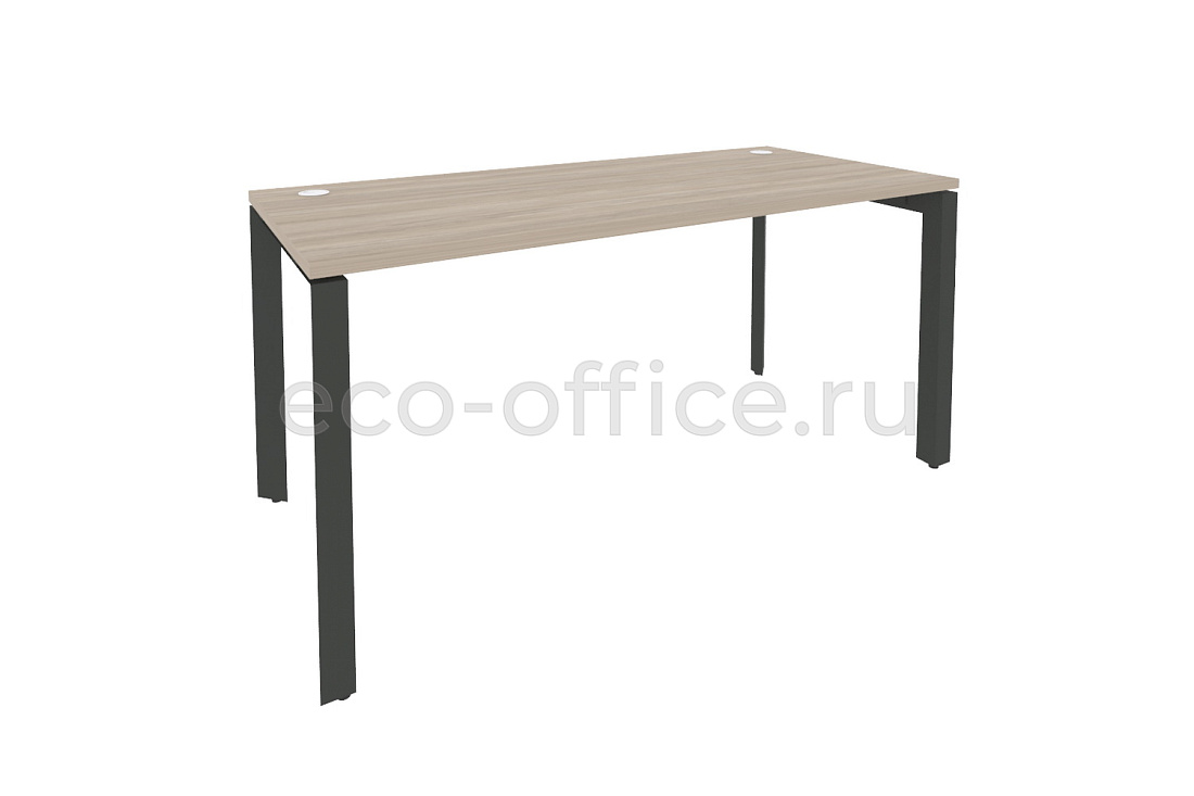 Стол рабочий на П-образном м/к ONIX O.MP-SP-4.7 Дуб Аттик / Антрацит металл  купить в Екатеринбурге