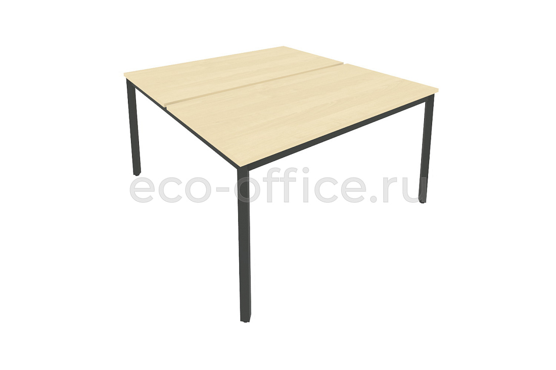 Рабочая станция на металлокаркасе SLIM SYSTEM С.СП-5.3 Клён / Антрацит металл купить в Екатеринбурге