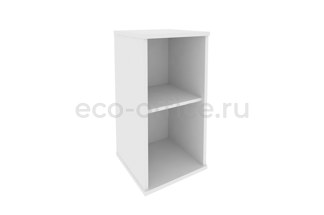 Стеллаж низкий узкий STYLE Л.СУ-3 Белый купить в Екатеринбурге