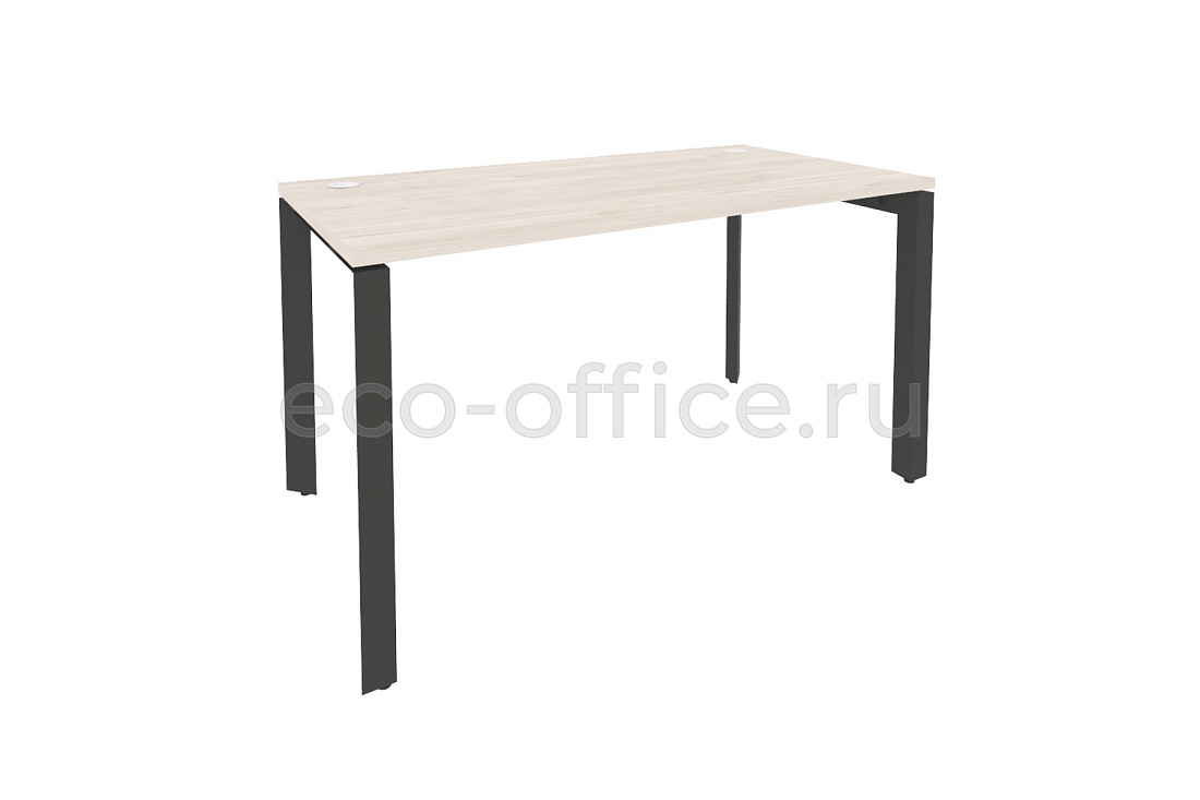 Стол рабочий на П-образном м/к ONIX O.MP-SP-3.7 Денвер Светлый / Антрацит металл купить в Екатеринбурге