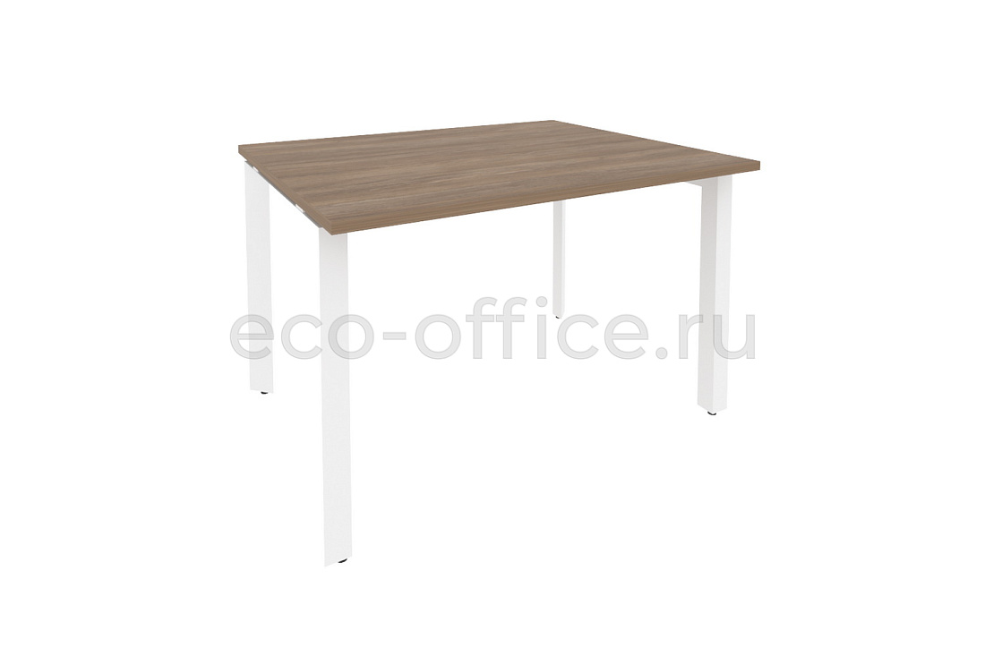 Стол переговорный (1 столешница) ONIX O.MP-PRG-1.2 Дуб Аризона / Белый металл  купить в Екатеринбурге
