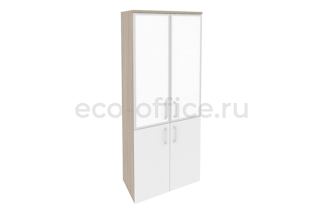 Шкаф высокий широкий ONIX O.ST-1.2 R white Дуб Аттик / Белый Бриллиант купить в Екатеринбурге