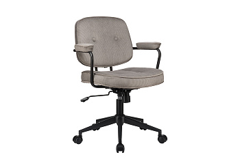 Кресло ECO-CHAIR CHESTER W-221T Серый велюр купить в Екатеринбурге