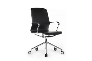 Кресло RV Design BOND FK007-B11-P Чёрная экокожа фото