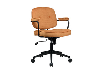 Кресло ECO-CHAIR CHESTER W-221T Горчичный велюр купить в Екатеринбурге