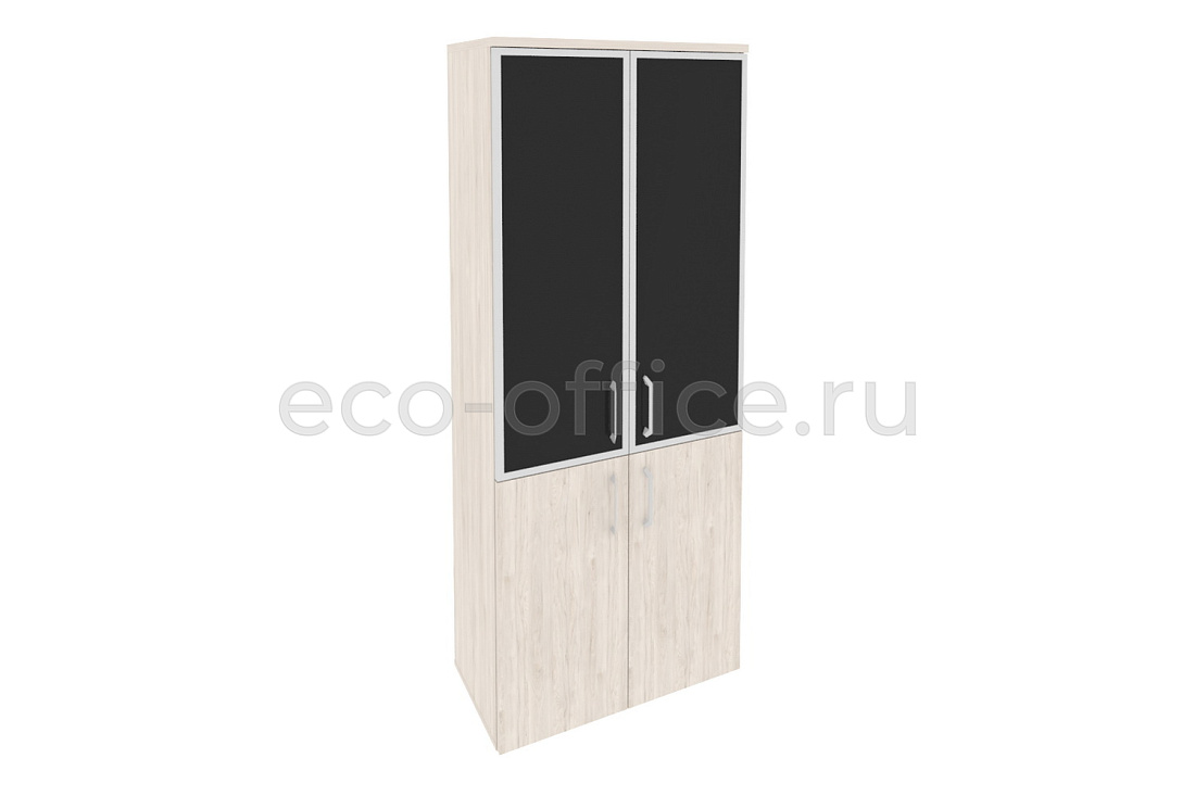 Шкаф высокий широкий ONIX O.ST-1.2 R black Денвер Светлый купить в Екатеринбурге