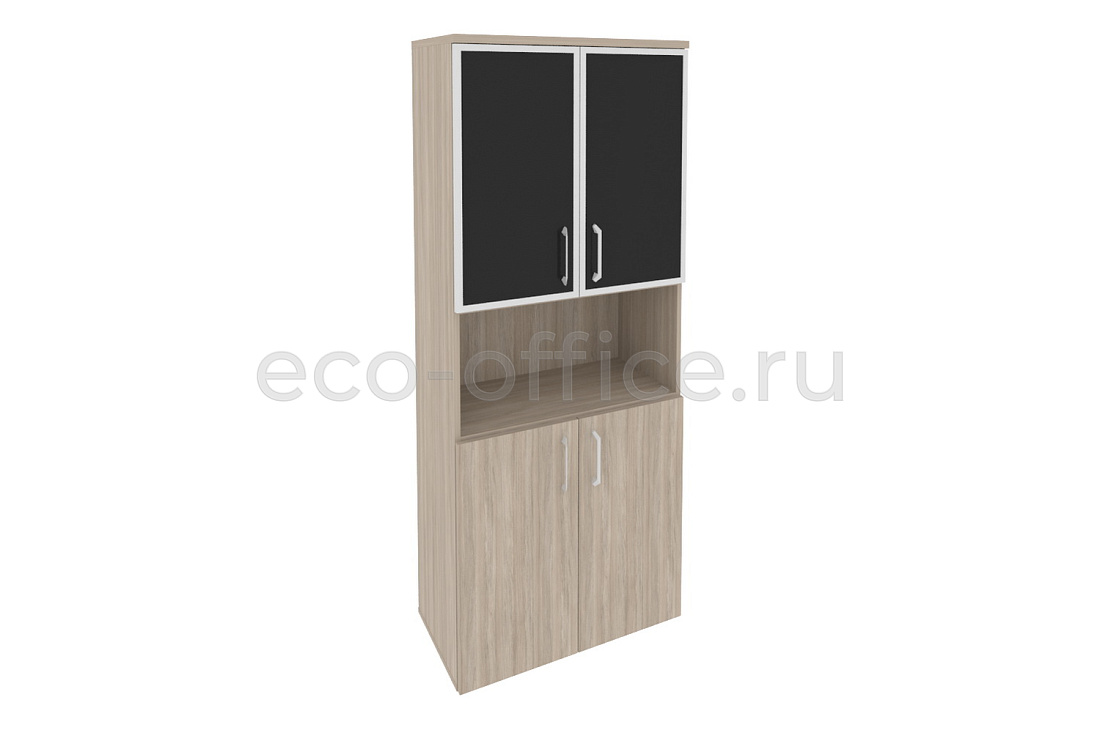 Шкаф высокий широкий ONIX O.ST-1.4 R black Дуб Аттик купить в Екатеринбурге
