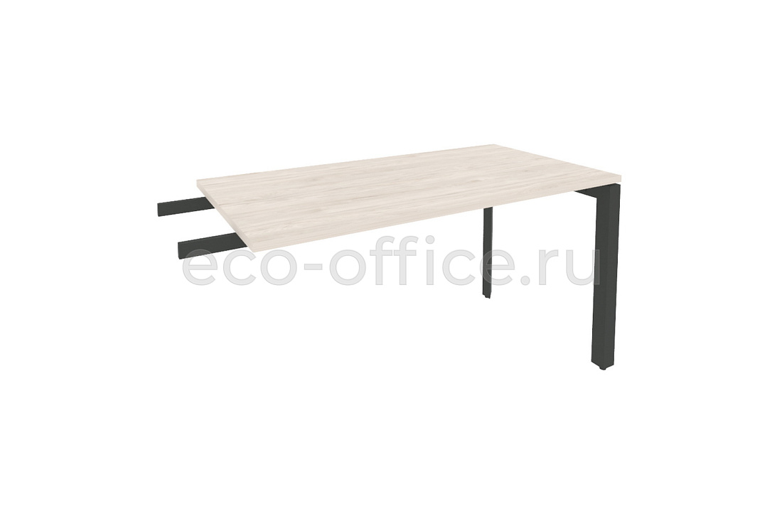 Брифинг-приставка на П-образном м/к ONIX O.MP-BR-13 Денвер Светлый / Антрацит металл купить в Екатеринбурге
