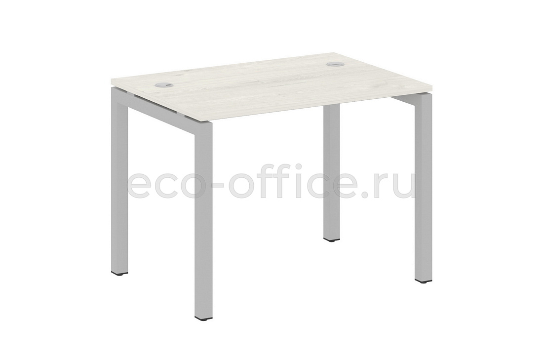 Стол письменный METAL SYSTEM QUATTRO 5x5 50БП.СП-1 Дуб Наварра / Серый металл купить в Екатеринбурге