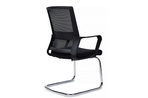 Конференц-кресло RV Chair MINT M1029CBE Чёрная сетка / Чёрная ткань фото