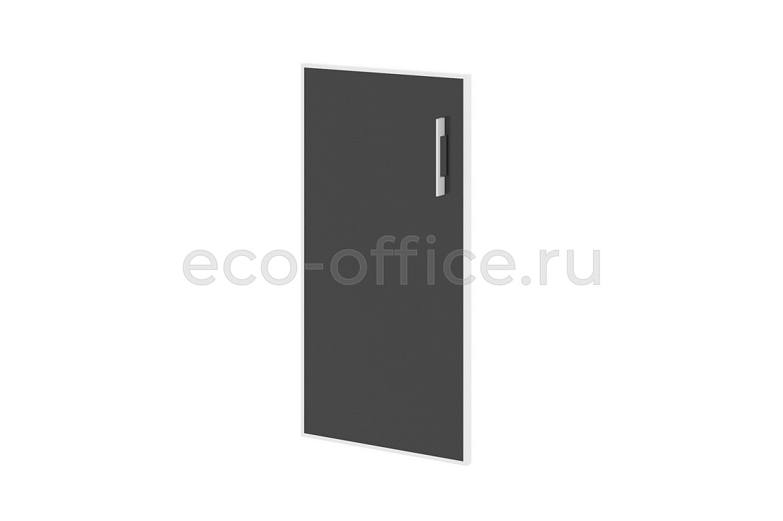 Дверь низкая стеклянная левая YALTA LT.S-3 R (L) black Чёрное стекло купить в Екатеринбурге