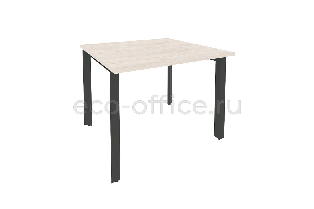 Стол переговорный (1 столешница) ONIX O.MP-PRG-1.1 Денвер Светлый / Антрацит металл купить в Екатеринбурге