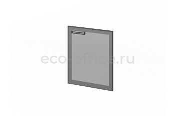 Дверь низкая стеклянная в профиле левая FESTUS FB-013L Стекло купить в Екатеринбурге