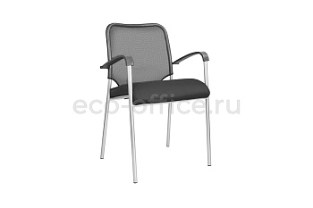Стул посетителя AMIGO Silver ARM 450891/TA17T01 Чёрная сетка купить в Екатеринбурге