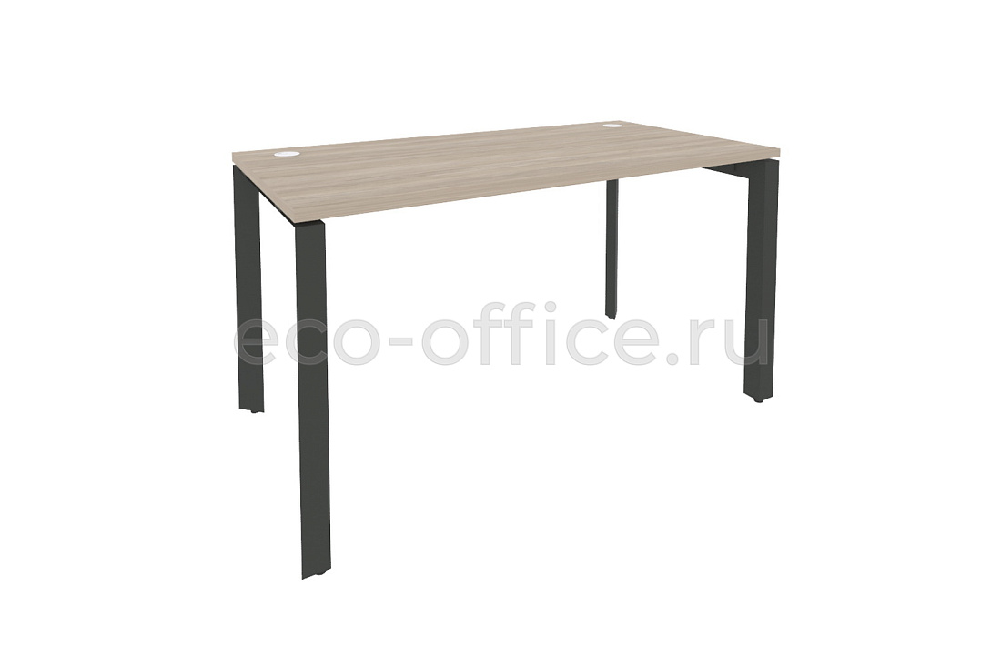 Стол рабочий на П-образном м/к ONIX O.MP-SP-3.7 Дуб Аттик / Антрацит металл  купить в Екатеринбурге