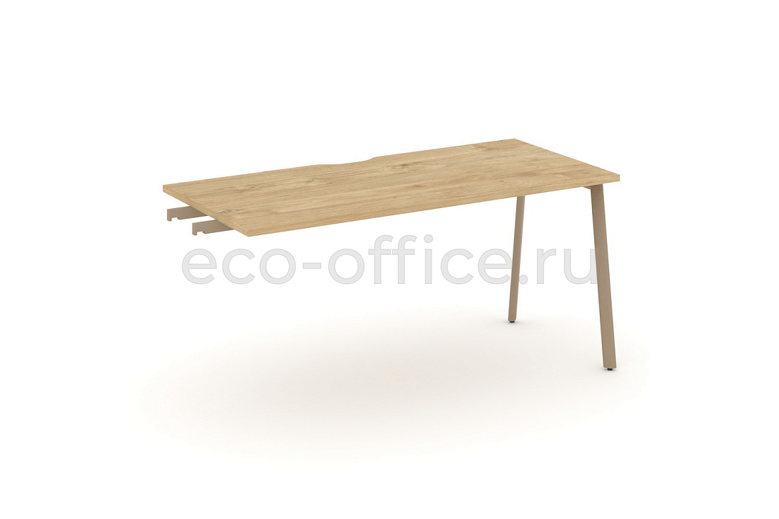 Стол приставка к опорным тумбам ESTETICA ES.SPR-4-VP Тиквуд Светлый купить в Екатеринбурге
