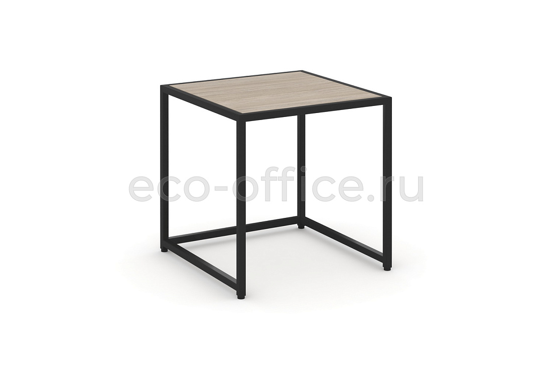Стол журнальный LOFT VR.L-SJK-50 Дуб Аттик / Чёрный металл купить в Екатеринбурге