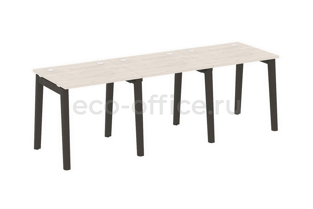 Рабочая станция на 3 рабочих места ONIX WOOD OW.RS-3.0.7 Денвер Светлый / Дуб Тёмный  стоимость
