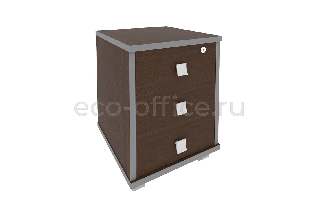 Тумба подкатная STYLE Л.ТМ-3F Венге Цаво купить в Екатеринбурге