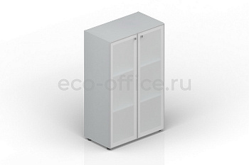 Шкаф для документов средний EMMS564L Белый купить в Екатеринбурге