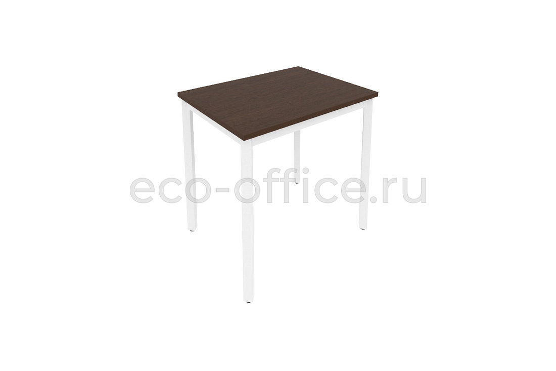 Стол письменный на металлокаркасе SLIM SYSTEM С.СП-2.1 Венге Цаво / Белый металл купить в Екатеринбурге