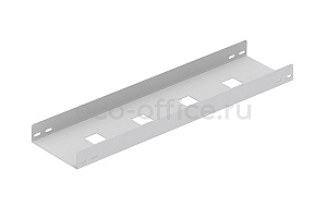 Кабель-канал горизонтальный узкий UCAHS6015 Алюминий фото