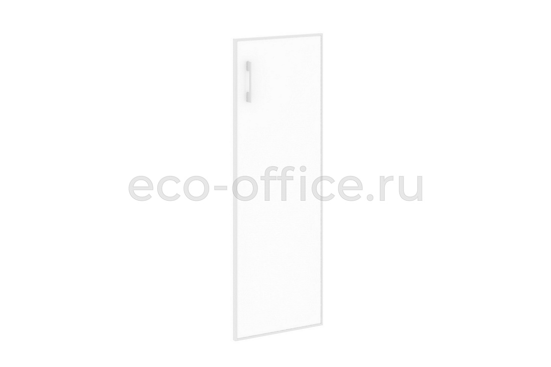 Дверь средняя стеклянная правая YALTA LT.S-2 R (R) white Белое стекло купить в Екатеринбурге