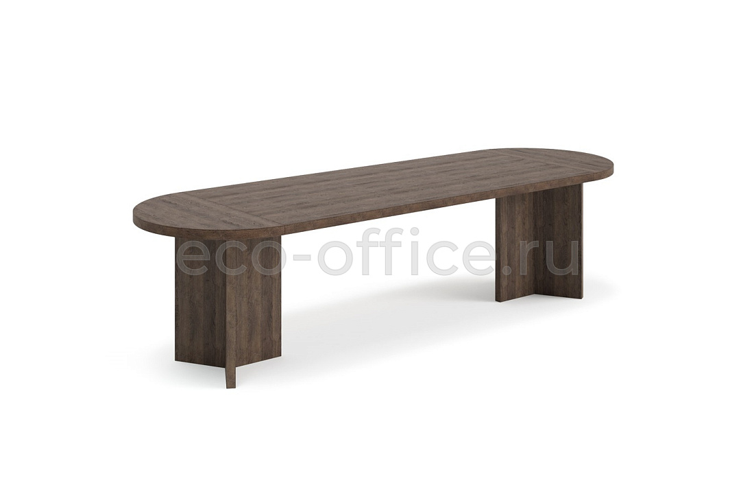 Стол переговоров LAVA Conference table 290x90 Табак купить в Екатеринбурге