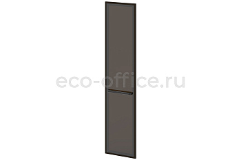 Дверь высокая стеклянная правая GRACE L-035 R Тонированное стекло купить в Екатеринбурге